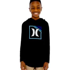 Hurley youth hooded long sleeves tee NWT